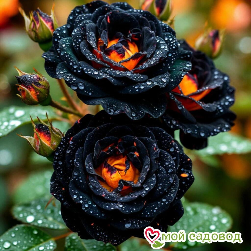 Роза чайно-гибридная Трап Хилл