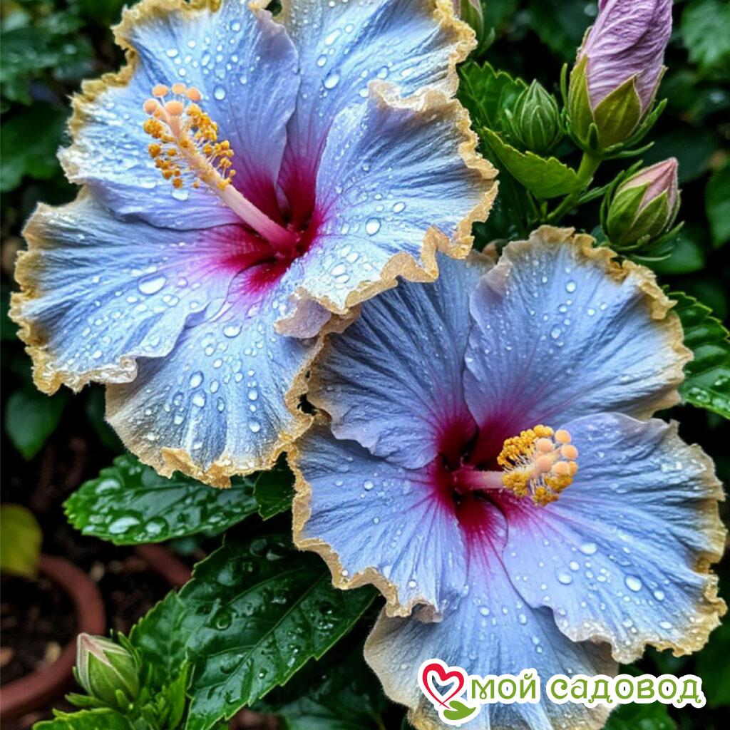 Гибискус Небесный Лотос